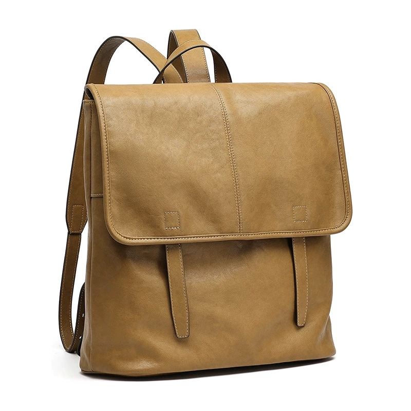 2026 New Leather Vertical Doub - огляд і ціна Leather Work Bag
