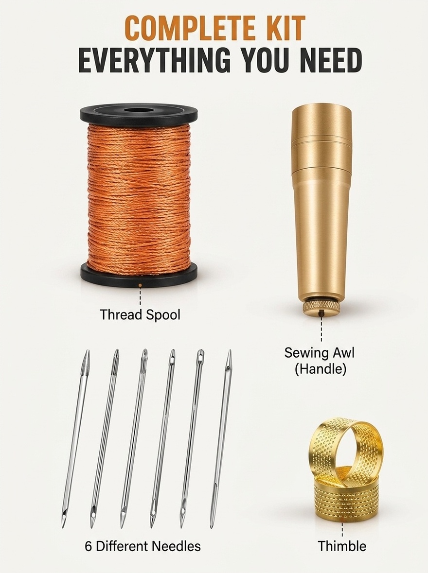 Leather Stitching Tool, Hand S - огляд і ціна Leatherwork Craft
