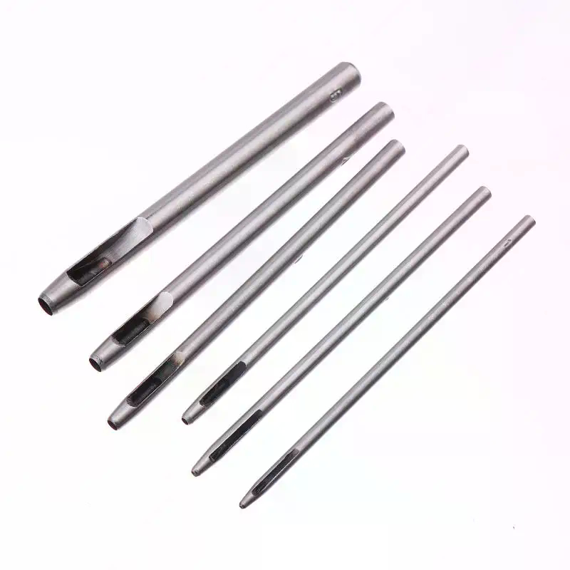 6 Pcs Kit Hollow Punch Set Rou - огляд і ціна Leather Work Organiser