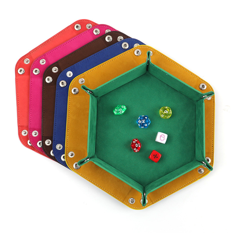 Rolling Folding Hexagon Dice G - огляд і ціна Leatherwork Roller