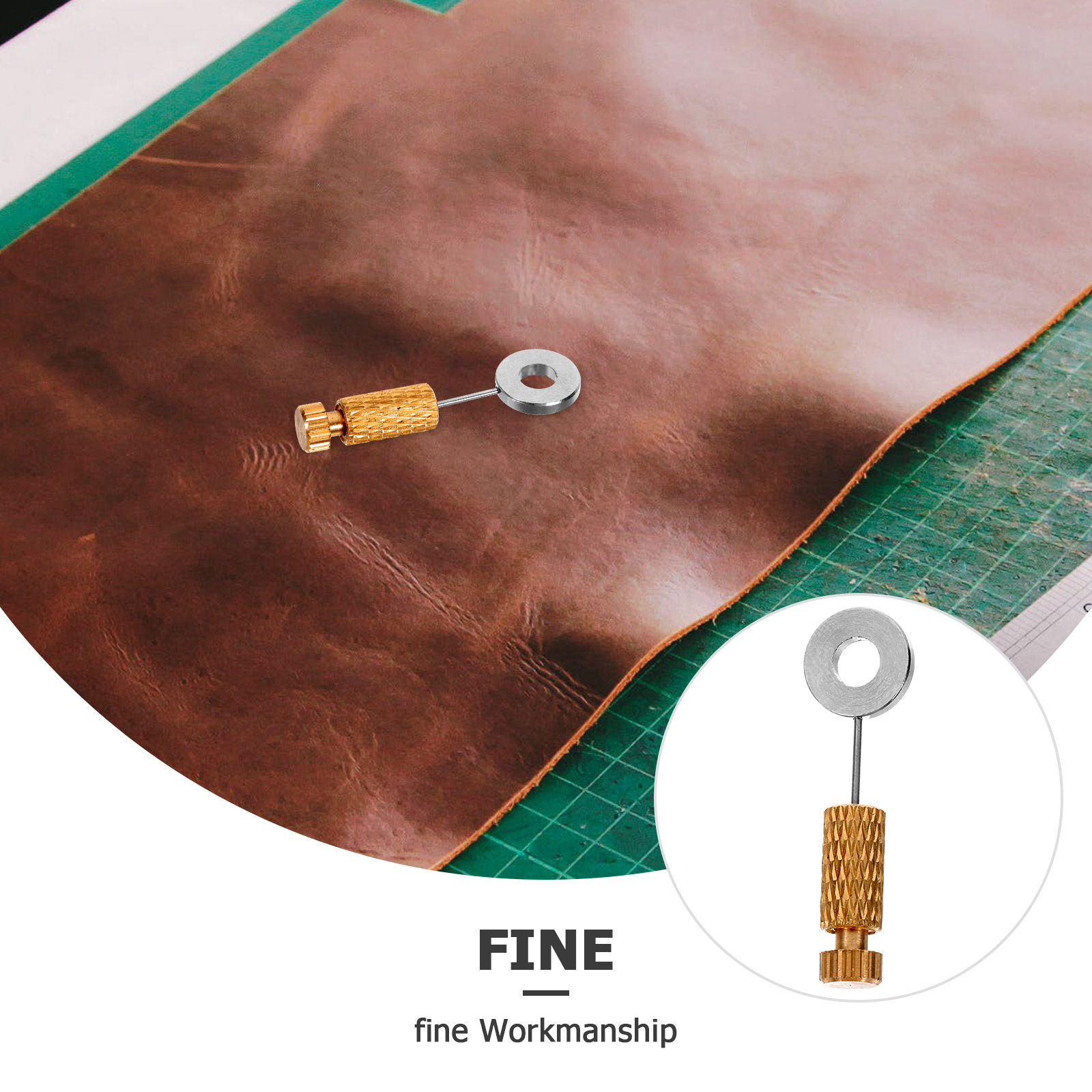8Pcs Positioning Needle Brass  - огляд і ціна Leatherwork Craft