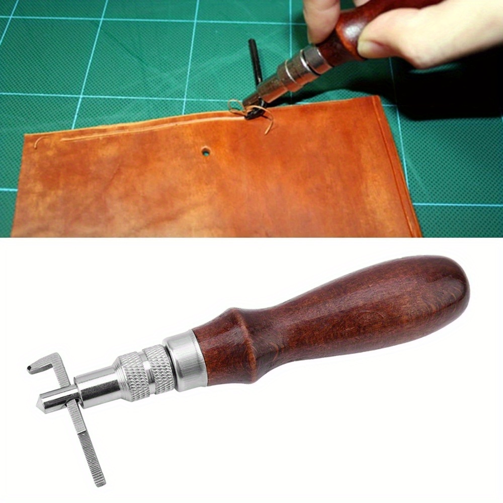 1PC Adjustable Leather Edge St - огляд і ціна Leather Edge Beveler