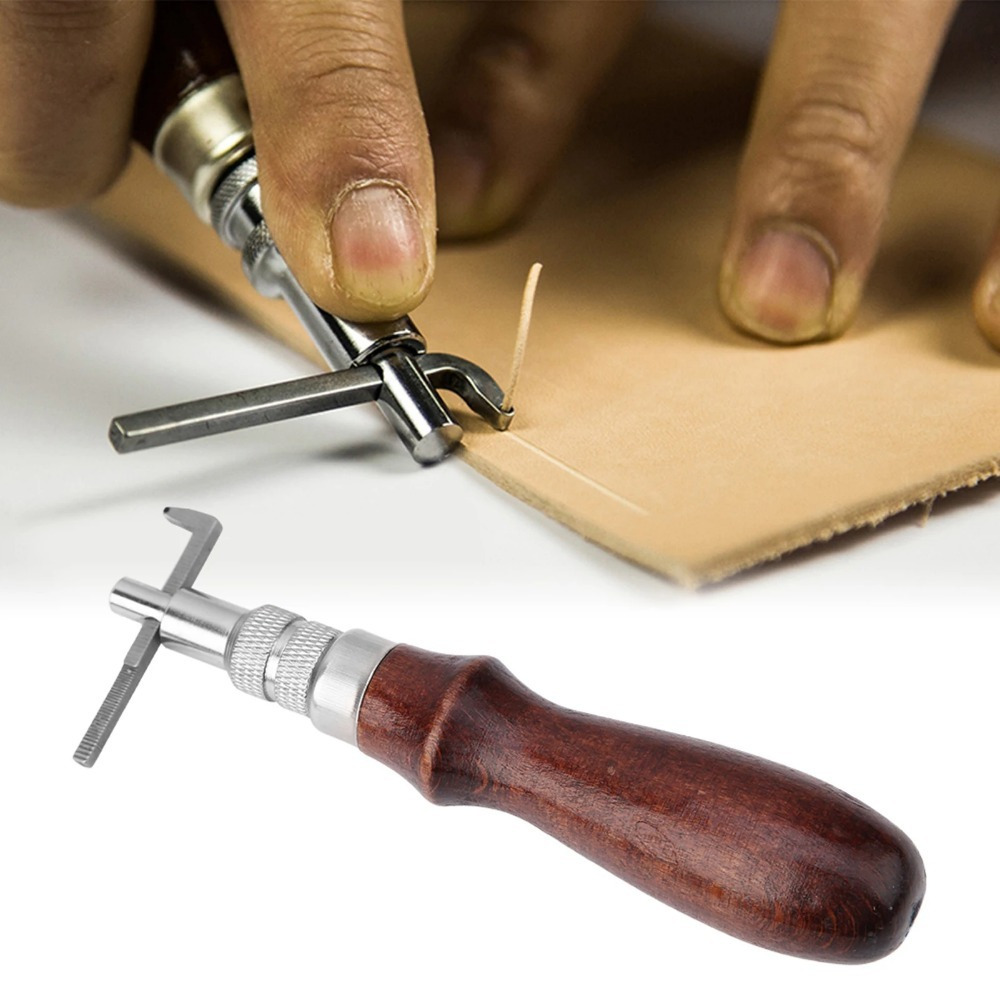 1PC Adjustable Leather Edge St - огляд і ціна Leather Edge Beveler