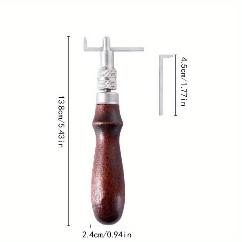 1PC Adjustable Leather Edge St - огляд і ціна Leather Edge Beveler