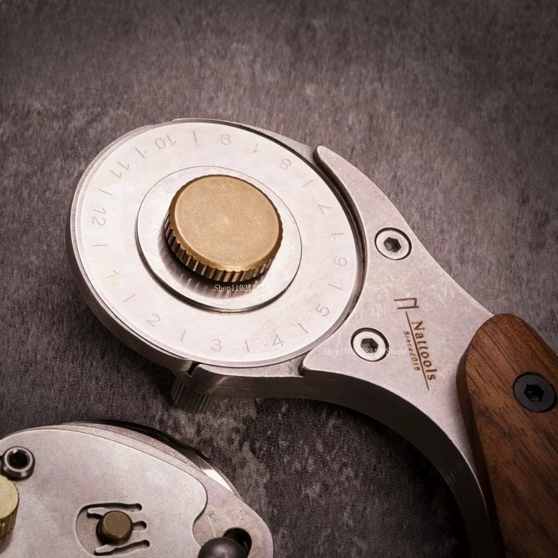Natural Wooden Handle All-meta - огляд і ціна Leatherwork Roller