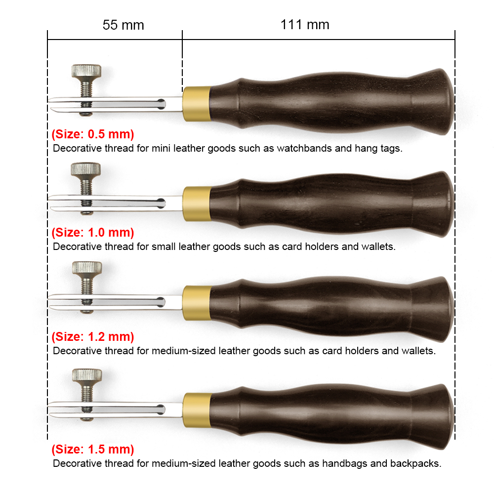 Leather Edge Creaser 0.5mm 1.0 - огляд і ціна Leather Edge Beveler