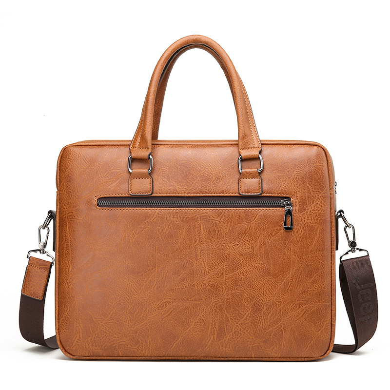 Luxury Brand Man Business Brie - огляд і ціна Leather Work Bag