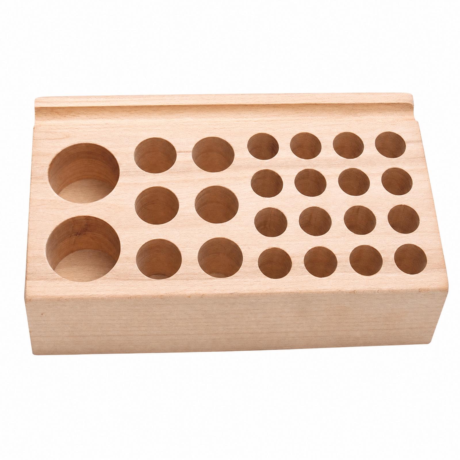 Solid Wood Punch Holder Rack f - огляд і ціна Leatherwork Bench