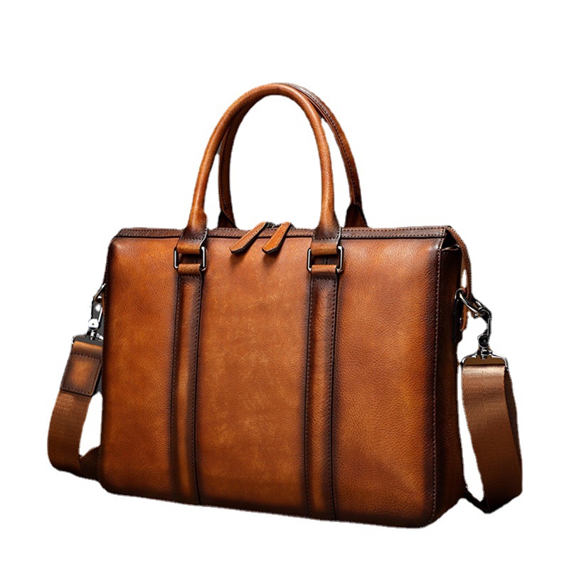 YETTIES Business Top Grain Lea - огляд і ціна Leather Work Bag
