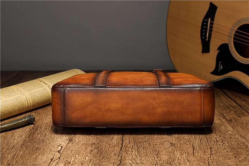 YETTIES Business Top Grain Lea - огляд і ціна Leather Work Bag