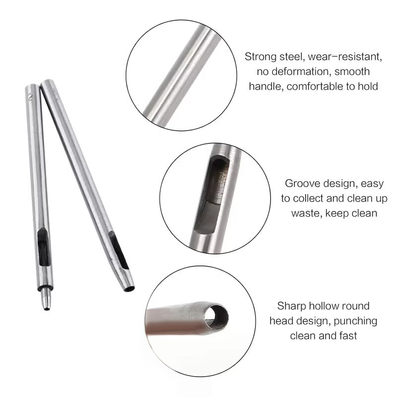 0.5-5mm Leather Hole Punch Too - огляд і ціна Leather Work Organiser