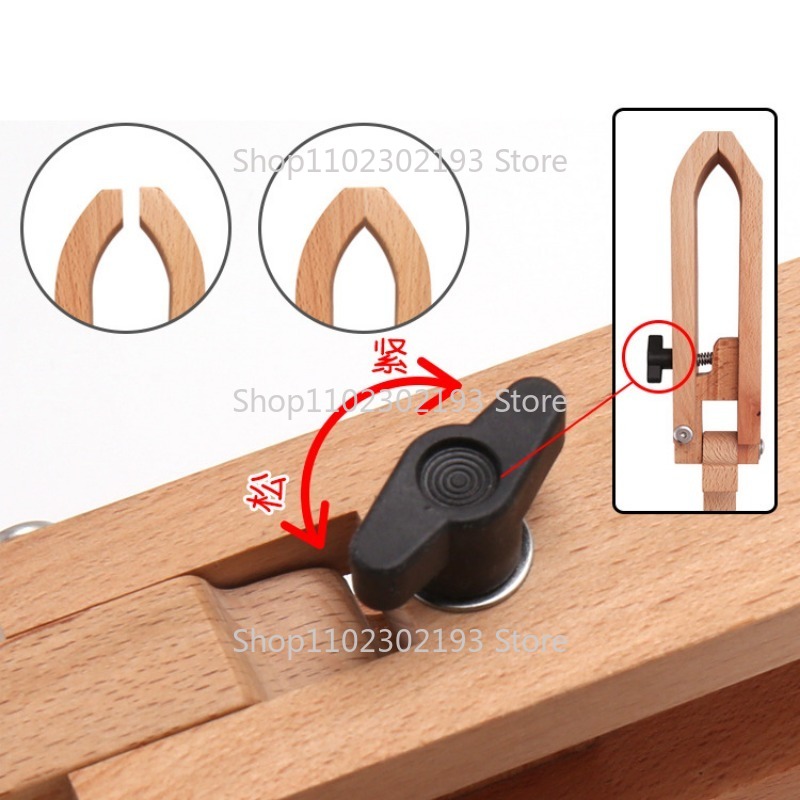 Foldable Wooden Clamp Adjustab - огляд і ціна Leatherwork Roller