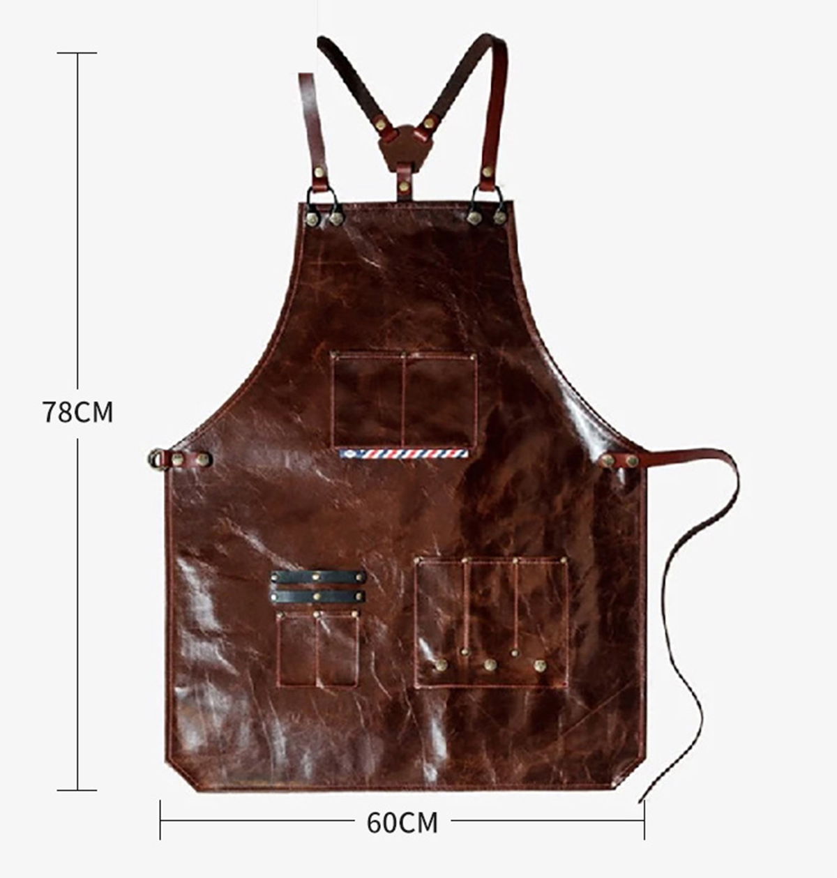 Men's Leather Work Apron with  - огляд і ціна Leather Work Organiser