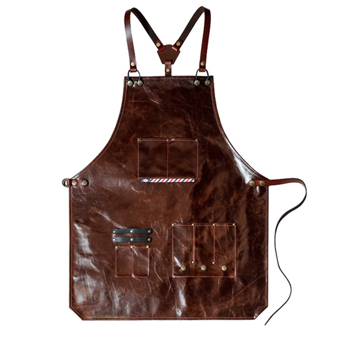 Men's Leather Work Apron with  - огляд і ціна Leather Work Organiser