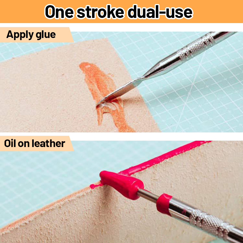 25mm DIY Leather Dual Double H - огляд і ціна Leatherwork Roller