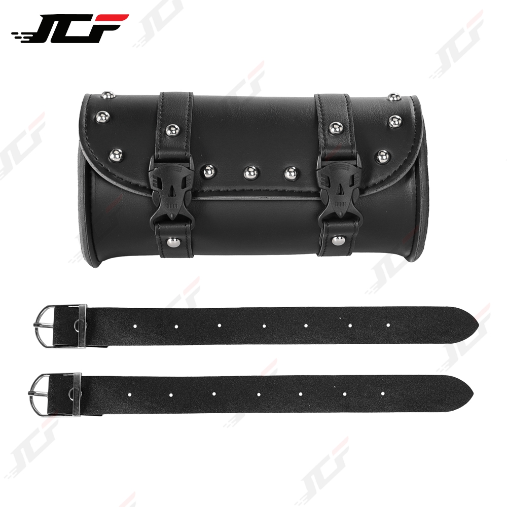 Motorcycle Bags Black Pu Leath - огляд і ціна Leatherwork Roller