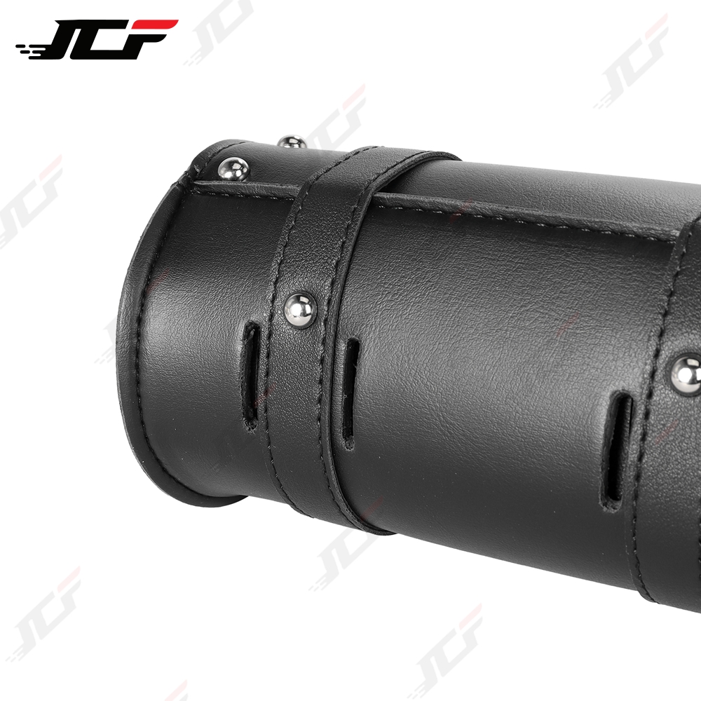 Motorcycle Bags Black Pu Leath - огляд і ціна Leatherwork Roller