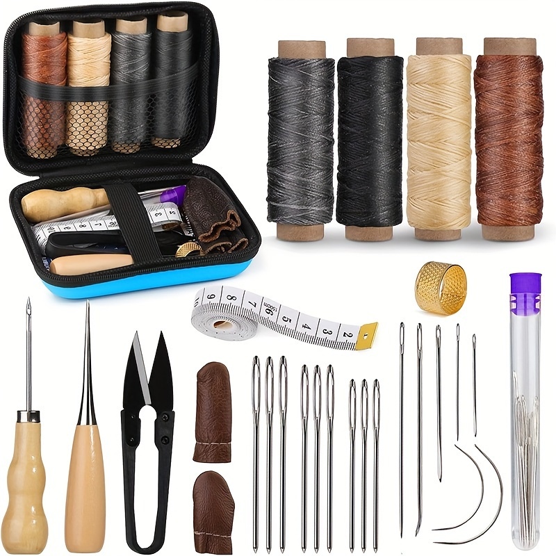 Leather Sewing Kit, Leather Re - огляд і ціна Leather Work Organiser