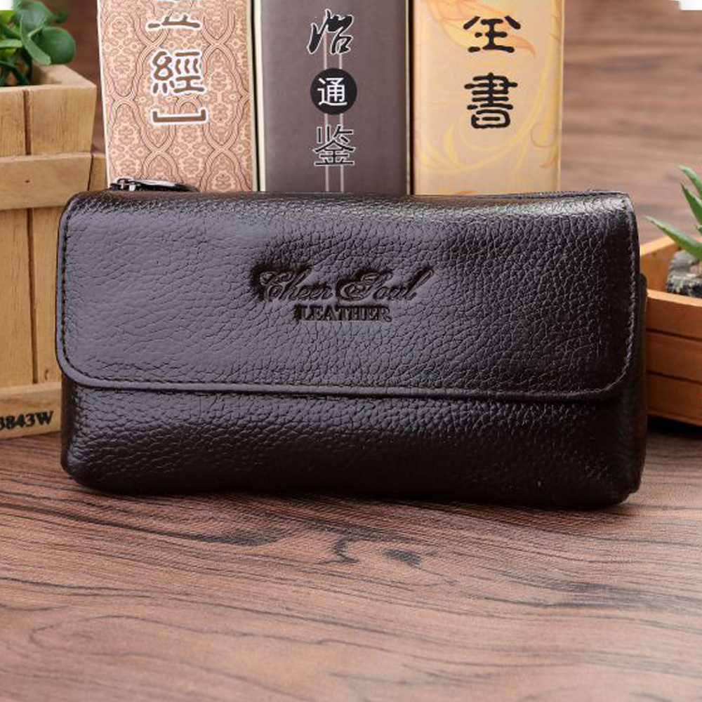 Men Fanny Waist Pack Belt Hip  - огляд і ціна Leather Work Bag