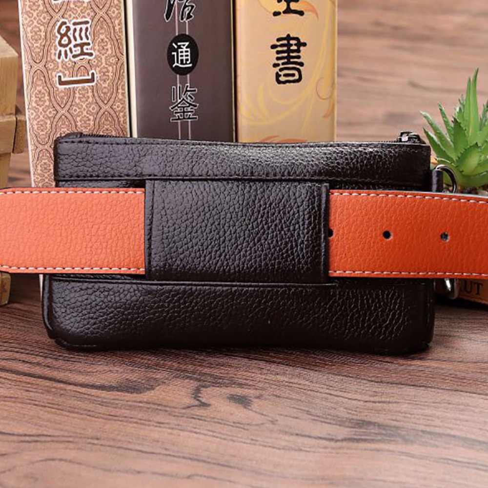Men Fanny Waist Pack Belt Hip  - огляд і ціна Leather Work Bag
