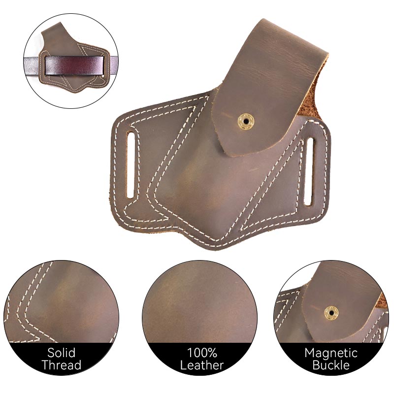 RIYAO-Genuine Leather Sheath f - огляд і ціна Leather Work Organiser
