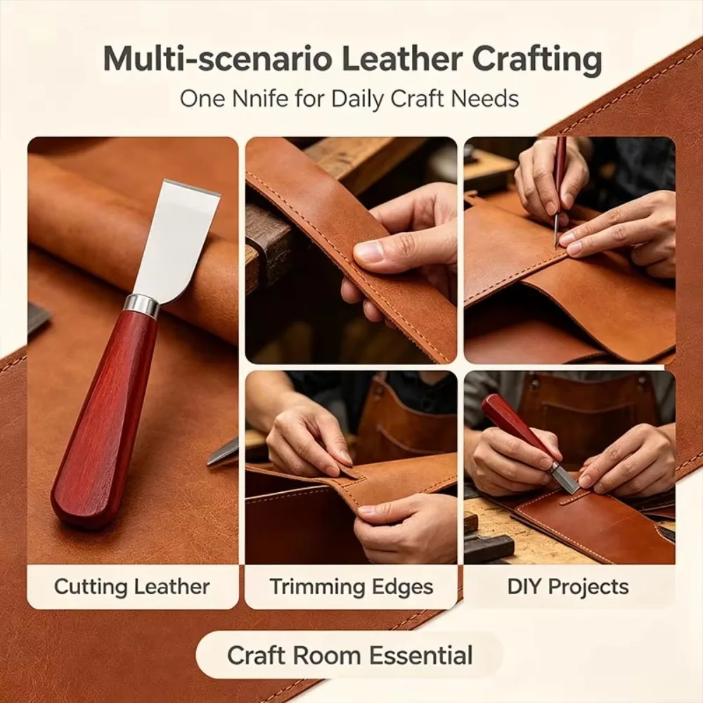 1-3PCS Sharp Durable Portable  - огляд і ціна Leather Edge Beveler